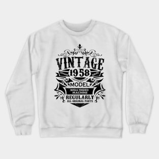 'Vintage 1958 Sixtieth' Amazing Birthday Gift Crewneck Sweatshirt